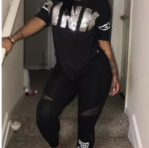 Women's Pink Two Piece Set